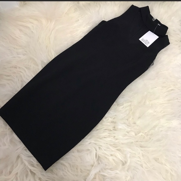NWT  BADGLEY MISCHKA Choker V-Neck Cocktail Dress - Picture 2 of 4